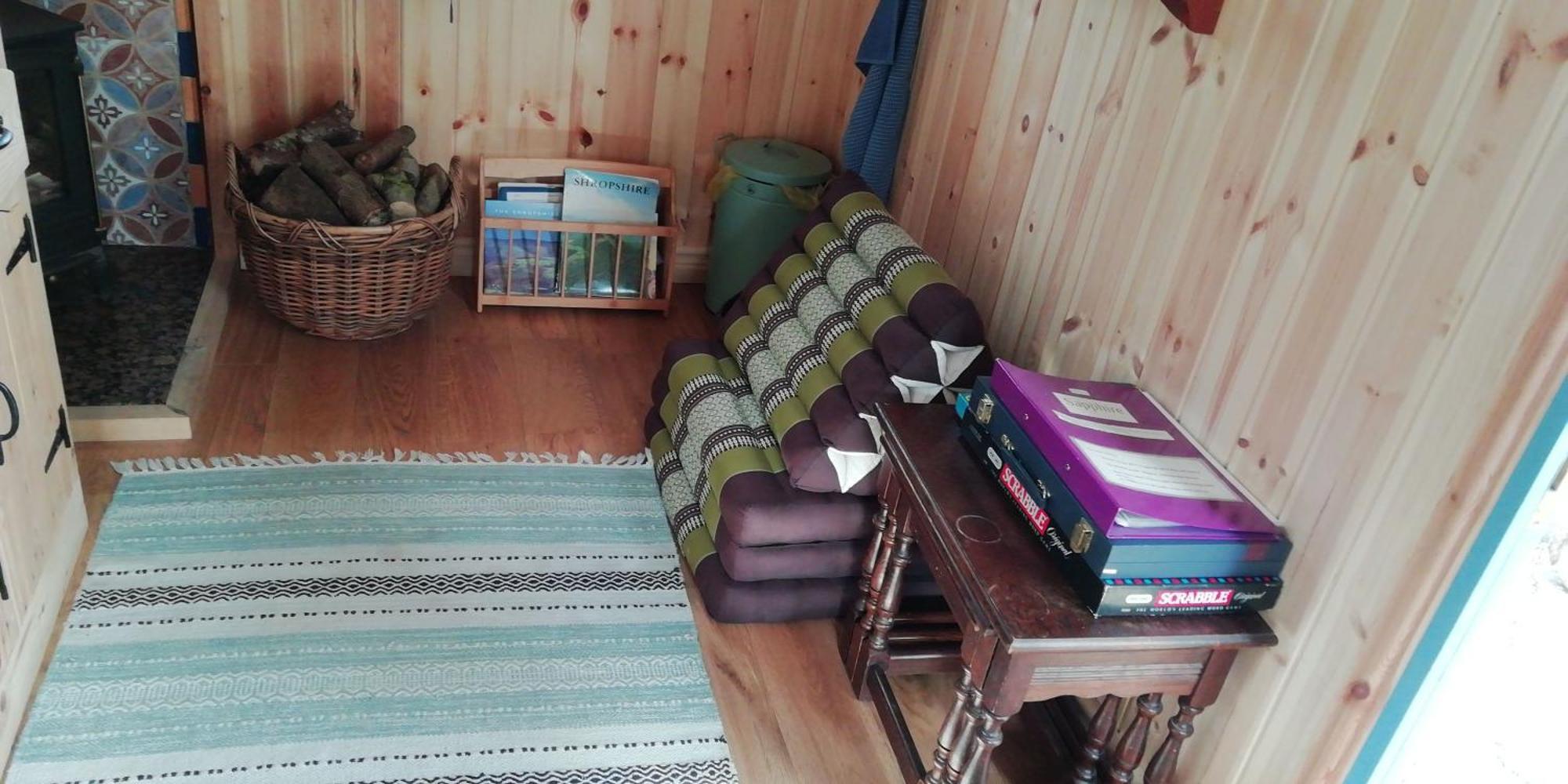Sapphire Forest Garden Shepherd'S Hut Church Stretton Extérieur photo