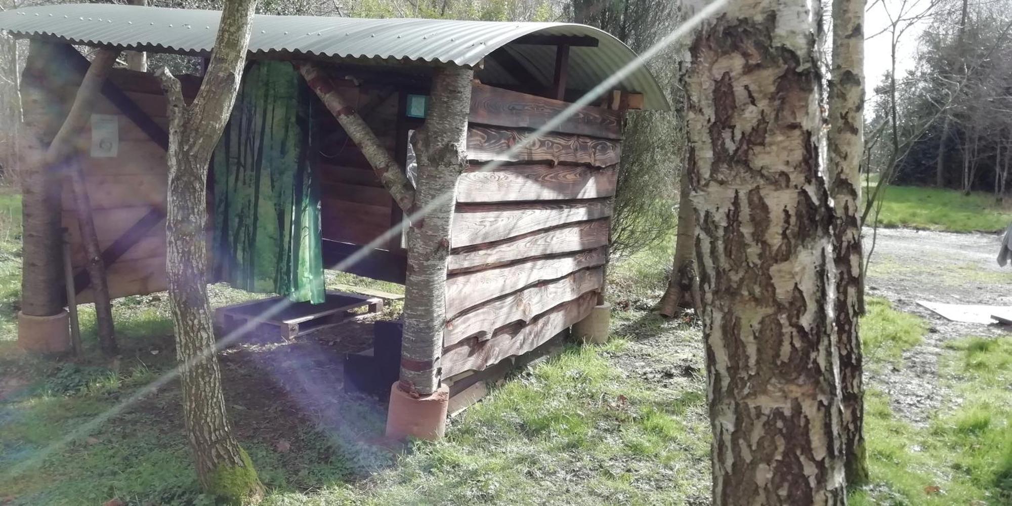 Sapphire Forest Garden Shepherd'S Hut Church Stretton Extérieur photo